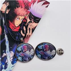 jujutsu kaisen anime necklace+brooch