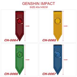 Genshin Impact Noelle anime flag 40*145cm