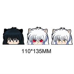 Inuyasha anime 3d sticker