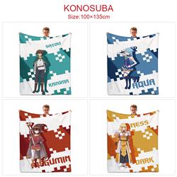 KonoSuba anime blanket 100*135cm