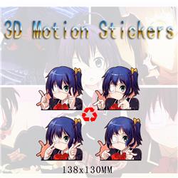 anime 3d sticker