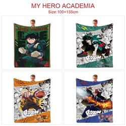 my hero academia anime blanket 100*135cm