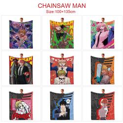 Chainsaw man anime blanket 100*135cm