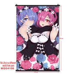 Re:Zero kara Hajimeru Isekatsu anime wallscroll 60*90cm