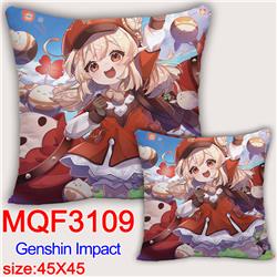 Genshin Impact Noelle anime cushion 45*45cm