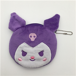 Kuromi amime plush bag 12cm