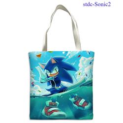 Sonic anime bag 33*38cm
