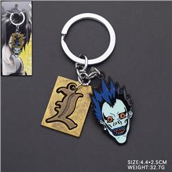 death note anime keychain