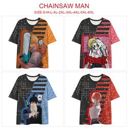 Chainsaw man anime T-shirt