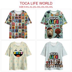 Toca life world anime T-shirt