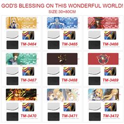 God's blessing on this wonderful world anime deskpad 30*80cm