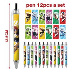 SK8 the infinity anime pen 12pcs a set