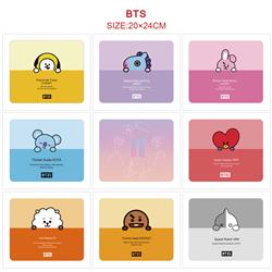 BTS anime deskpad 20*24cm