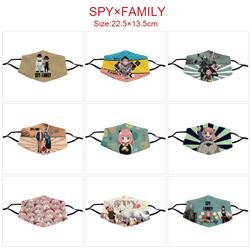Spy x Family anime mask for 5pcs
