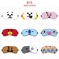 BTS anime eyeshade for 5pcs