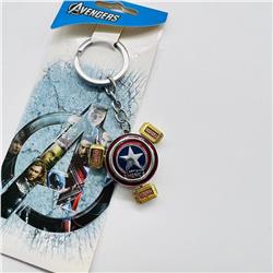 Captain America anime keychain