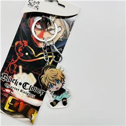 Black Clover anime keychain