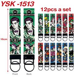 JoJos Bizarre Adventure anime keychain 12 pcs a set