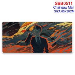 chainsaw man anime Mouse pad 60*30cm