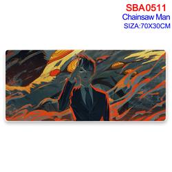 chainsaw man anime Mouse pad 70*30cm