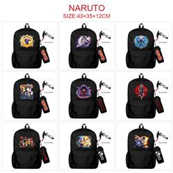 Naruto anime bag+Small pencil case set