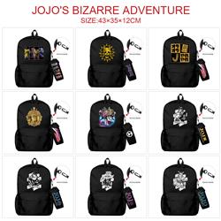 JoJos Bizarre Adventure anime bag+Small pencil case set