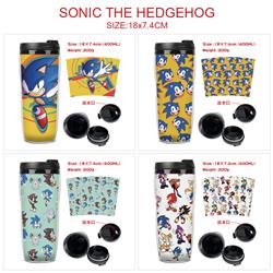 Sonic anime Starbucks cup