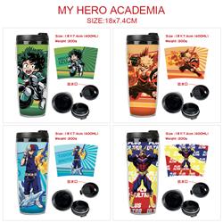 My Hero Academia anime Starbucks cup