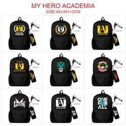 My Hero Academia anime bag+Small pencil case set