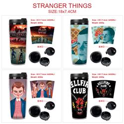 Stranger Things anime Starbucks cup