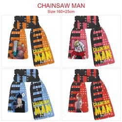 chainsaw man anime scarf 160*25cm