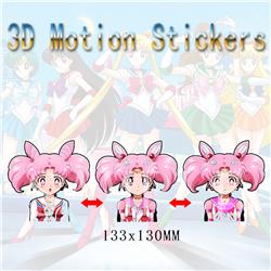 SailorMoon anime 3d sticker