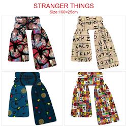 Stranger Things anime scarf 160*25cm