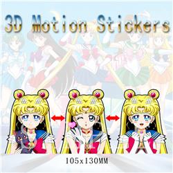 SailorMoon anime 3d sticker