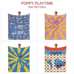Poppy Playtime anime blanket 100*135cm