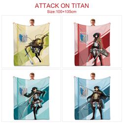 Attack on Titan anime blanket 100*135cm