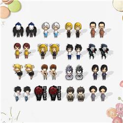 Death Note anime Earrings 1-1.5cm