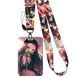 demon slayer kimets anime lanyard phonestrap ( 45cm*2.5cm )