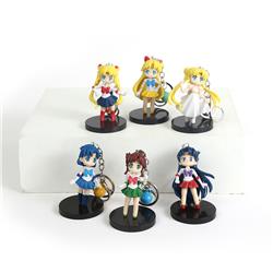 Sailor Moon Crystal anime Keychain price for a set 6.5cm