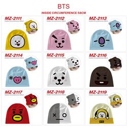 BTS anime hat