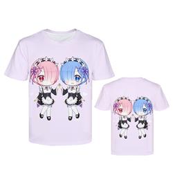 Re Zero Kara Hajimeru Isekai Seikatsu anime T-shirt