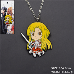 sword art online  anime Necklace6*4.8cm