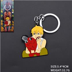 chainsaw man anime keychain5.4*4cm