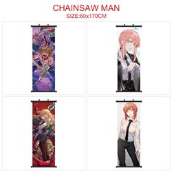 chainsaw man anime wallscroll 60*170cm