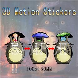 TOTORO anime 3d sticker