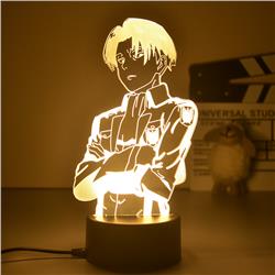 Attack on Titan anime 7 colours LED light