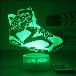 Air jordan shoes anime 7 colours LED light
