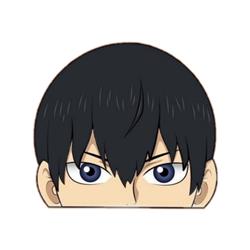 haikyuu anime car sticker