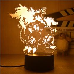 Pokemon anime 7 colours LED light