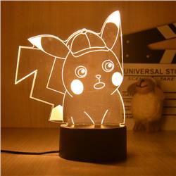 Pokemon anime 7 colours LED light